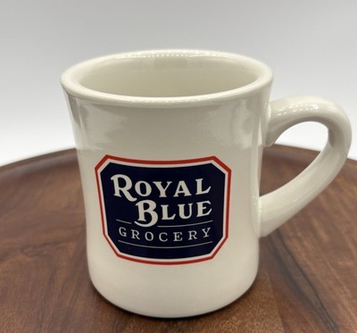 EXPRESSO PARTS COFFEE MUG. ROYAL BLUE GROCERY EXPRESSOPARTS.Com MUG.