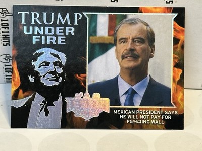 Decision 2016 Trump Under Fire Silver Foil Mexico Won't Finish Wall #TUF22