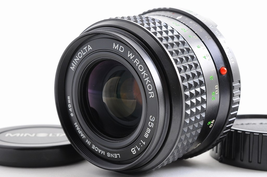 超希少【MINOLTA】NEW MD 35mm F1.8 Minolta MD 35mm 1:1.8 tests and review- Lens QA Works