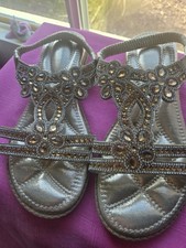 Bohemian Jeweled Sandals