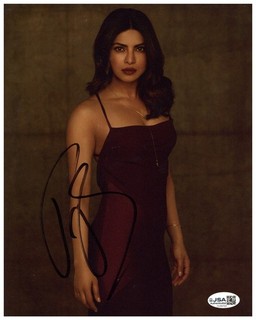 Priyanka Chopra Signed 8x10 Photo Quantico Alex Parrish Autographed JSA COA
