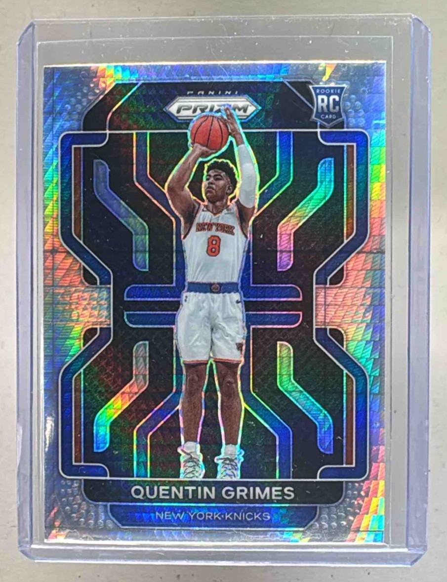 Quentin Grimes 2021 Panini Prizm #285 Hyper Rookie RC