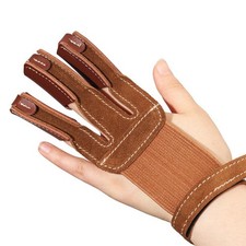 Bogenschießen Handschuh Einstellbar Rechts Links Hand Stretch Jagd Handschuh
