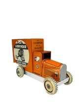 Vintage Tin Plate Delivery Truck Lion Noir No 729 CR Charles Rossignol