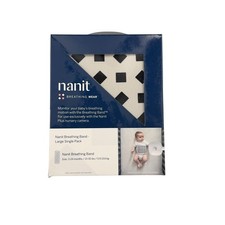 Nanit Breathing Band Large Pebble Baby Monitor Wear 3-24M Single Pack New