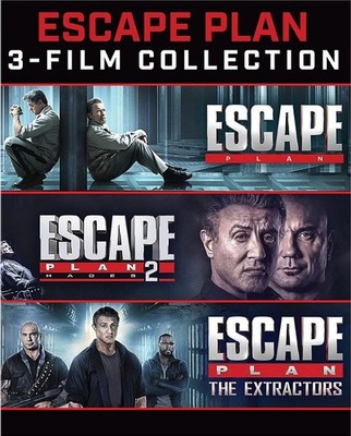 Escape Plan: 1-3 (Blu-ray) NEW