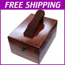 Compact Shoe Shine Box Set with Accessories
