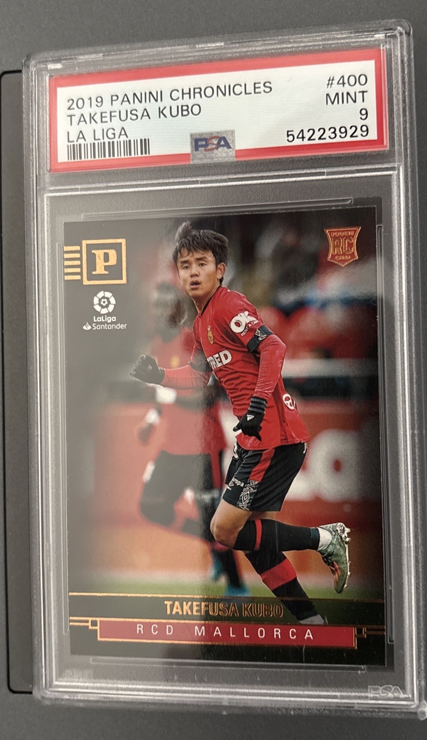 PSA 9 Takefusa Kubo Panini Chronicles Rookie Card 2019-2020 #400