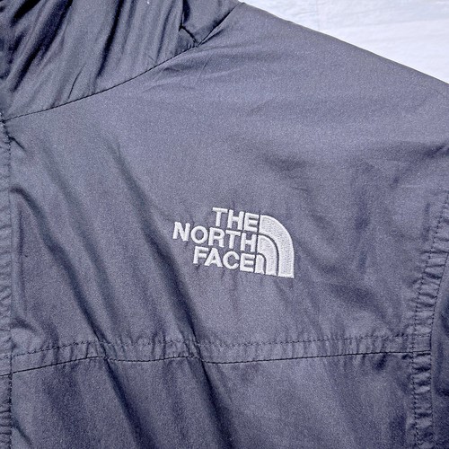 The North Face Insulated Fleece Lined Winter Jacket Black Boys Medium 10 12 - Picture 3 of 7
