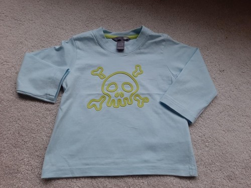 EUC Boys NEXT & GEORGE Cargo Trousers & H&M Pirate Tee Top 1.5-2 yr 18-24m 92cm - Picture 2 of 9