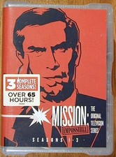 MISSION IMPOSSIBLE DVD The Original Television Series Seasons 1-3 Brand New