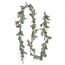 HOT/ Christmas Garland,6.6-FT Realistic Green...