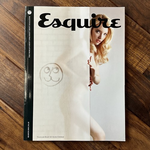 Esquire Magazine - March 2010 - Talulah Riley - Rare Subscriber Cover