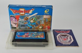 Nintendo Famicom FC NES Dragon Quest 1 2 3 4 I II III IV set ENIX Japan Version