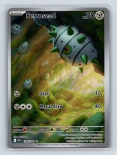 Ferroseed 148/086 Illustration Rare White Flare Pokemon Holo Near Mint on eBay
