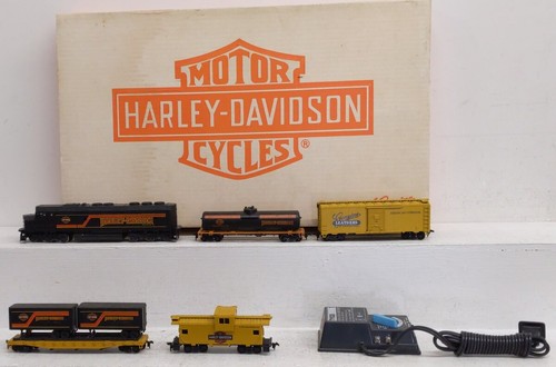 Juego/caja tren Harley-Davidson vintage Athearn Tyco 99214-88Z HO | Zustand: Used
