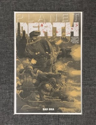 Planet Death #0 Gold Cover Edition Bad Idea Comics 2025 Kolstad & Venditti JCA7