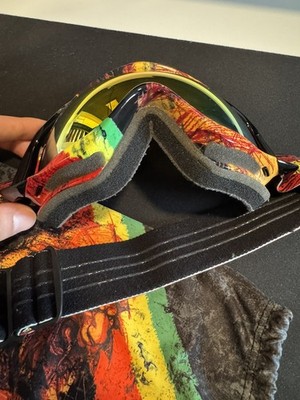 Oakley Tanner Hall Special Edition Crowbar Plutonite Goggles Rasta