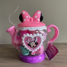 Minnie Mouse Terrific Teapot, Kids Pretend Play Tea Set, Kids Toys NEW