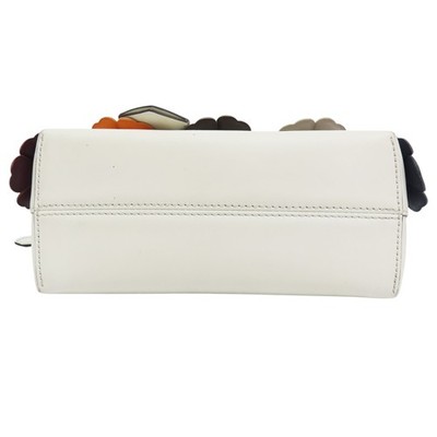 FENDI Mini By The Way Multicolor Floral Shoulder Bag Calfskin