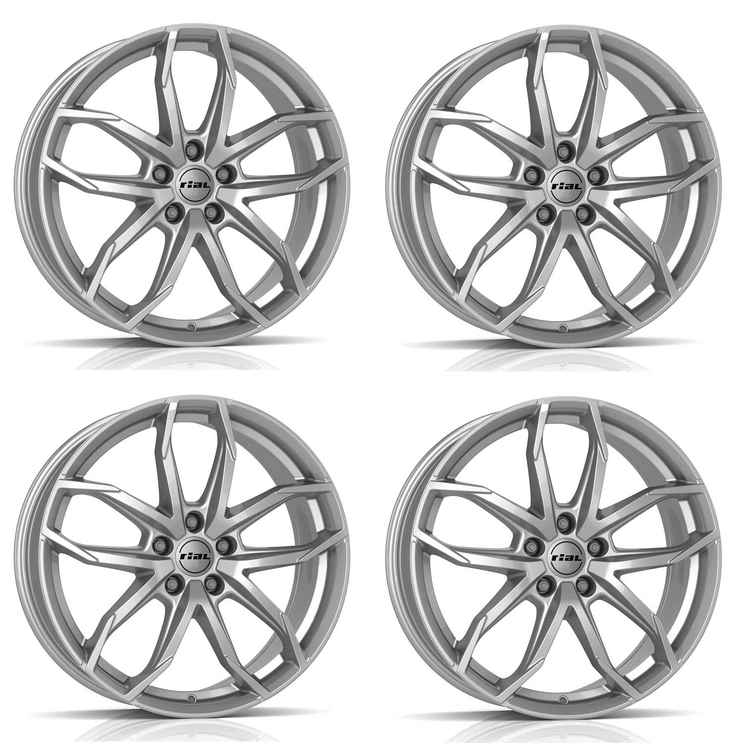 4 Rial Lucca wheels 6.5Jx16 ET38 5x114,3 SIL for LAND ROVER Freelander