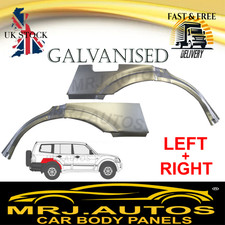 FOR MITSUBISHI PAJERO SHOGUN 99-06 5D REAR WHEEL ARCH WING REPAIR PANEL PAIR