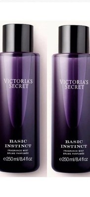 Victoria's Secret Basic Instinct Fragrance Body Mist 8.4 oz. New 2 Pc.