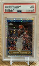 2006-07 Topps Chrome Antawn Jamison X-Fractor /10 PSA 9 Pop 1! Super Rare! WOW