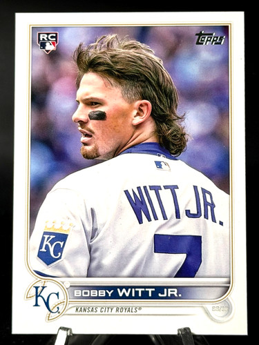 Bobby Witt Jr. [SP Variation] #US100 card from 2022 Topps Update