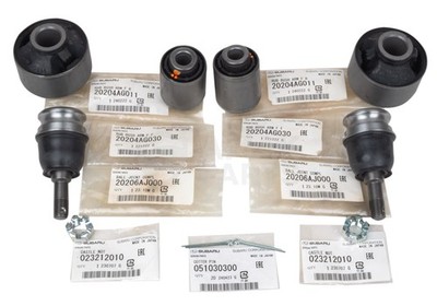 Genuine OEM Front Arm Repair Kit for Subaru 20204AG030 20204AG011 20206AJ000