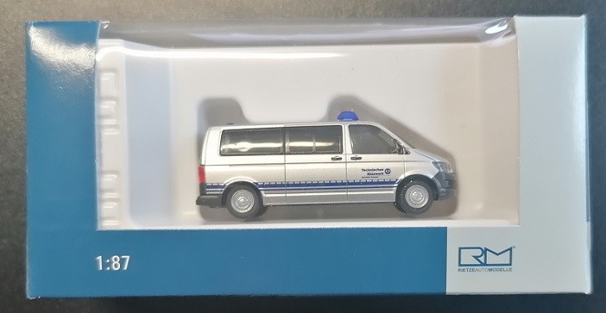 Rietze 53817 - 1/87 Volkswagen T6 THW Mannheim - New