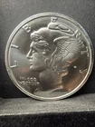 US 1 oz .999 FINE SILVER ROUND with Mercury Dime Design