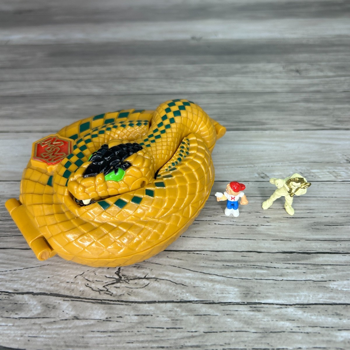Mighty Max Conquers The Palace Of Poison Playset Snake Vintage