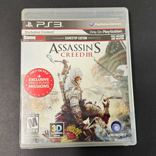 Ubisoft Assassin's Creed III GameStop Special Edition PS3, M, NTSC-U/C, 2012