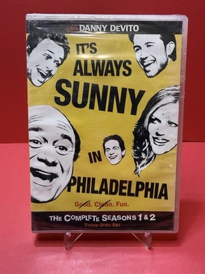 It's Always Sunny in Philadelphia: Complete Seasons 1 & 2 (DVD) *NEW & SEALED*