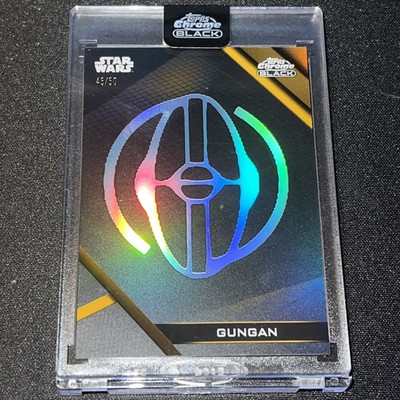 Gungan GL-16 Galactic Faction Gold/50 2024 Topps Chrome Star Wars Black