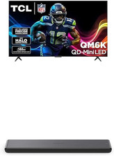 TCL 65-Inch QM6K QLED 4K Smart Qd-Mini LED TV with Google TV 65QM6K, 2025 Model