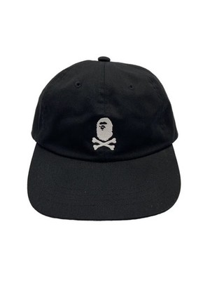 A BATHING APE Cap, FREE Size, Cotton, Black, Men's, 004CPG201001x