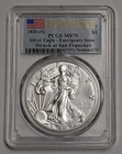 2020 (S) American Silver Eagle ~PCGS MS70~ 1 oz .999 Silver ASE Emergency Strike