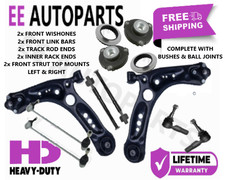 AUDI A3 2012-2020 FRONT TRACK CONTROL ARMS / WISHBONES LINKS RODS INNERS MOUNTS