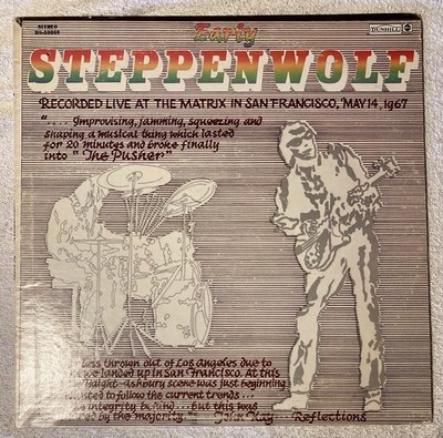 STEPPENWOLF  Early Steppenwolf Recorded Live At The Matrix  1969 Excellent Vinyl