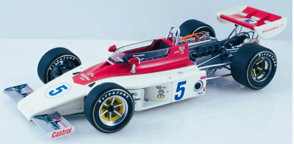 Formula 1 Classic Race Car Grand Prix Concept Hot Rod Built Model Carousel1 18 - Image 2 of 4