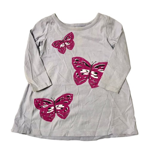 Tea Collection Butterfly Graphic Dress Size 9-12m