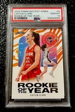 Panini 2024 Instant WNBA Caitlin Clark Rookie of the Year CCROY-A PSA 10