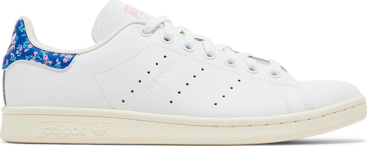 Adidas Stan Smith W X KS KSENIASCHNAIDER Белый Синий с цветочным рисунком ID6533 Женские 6-10