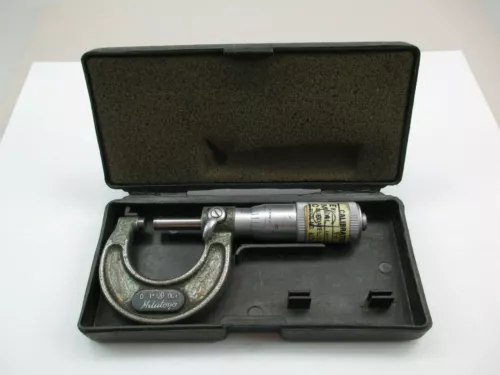 Mitutoyo (103-127) 0"-1",  .001-Micrometer w/ Case 793D