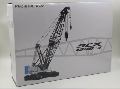 1/50スケールモデル HITACHI SUMITOMO SCX 1200-3 Hitachi Sumitomo 1:50 SCX1200-3 Crane Construction Machine Crawler