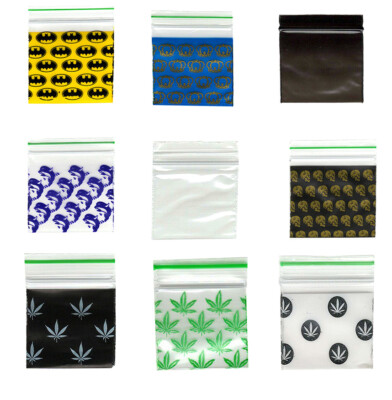 25 mm Baggies kleine Klarsichtbeutel Plastiktüten Beutelgriff selbstklebend wiederverschließbar Reißverschluss