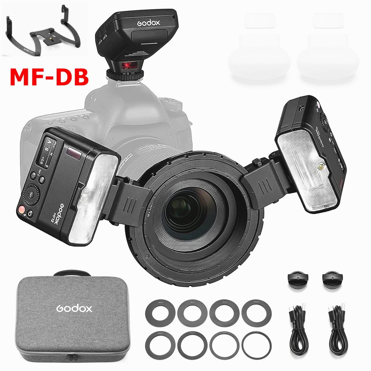 Godox MF12-DK1 MF-DB Bracket Dental TTL Macro Flash Light