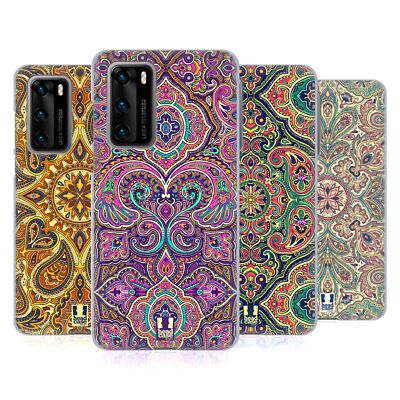 HEAD CASE DESIGNS INTRICATE PAISLEY SOFT GEL CASE FOR HUAWEI PHONES 4